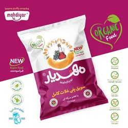 سویق پفی غلات با طعم سرکه نمکی
