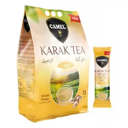 شیر چای کرک camel زنجبیلی 25 عددی - سالیکا