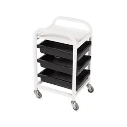 ترولی فلزی آرایشگاهی صنعت نواز مدل SN-2010