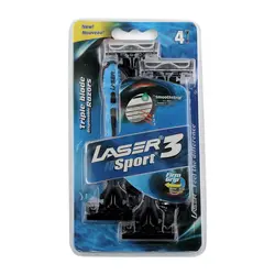 خود تراش لیزر مدل Sport بسته 4 عددی