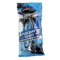 خود تراش لیزر مدل Sport بسته 5 عددی