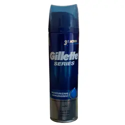ژل اصلاح ژیلت سری 3X مدل Moisturizing حجم 200 میلی لیتر