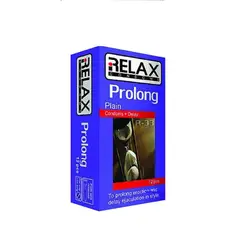 کاندوم تاخیری ریلکس مدل PROLONG PLAIN کد R33 بسته 12 عددی