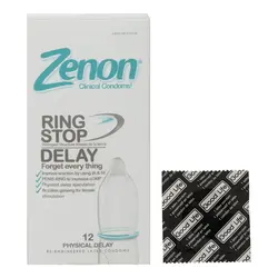 کاندوم تاخیری زنون مدل Ring Stop بسته 12 عددی به همراه یک عدد کاندوم Good Life