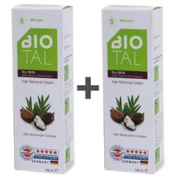 پک کرم موبر 2 تایی بدن بیوتال مخصوص پوست خشک 100ml