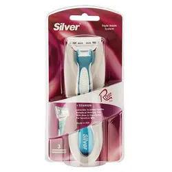 خودتراش سیلور مدل Rose به همراه دو یدک