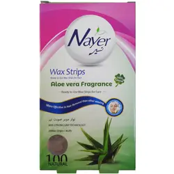 نوار موبر صورت نیر مدل AloeVera بسته 20 عددی