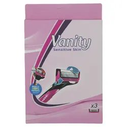 خود تراش مدل Vanity به همراه سه یدک