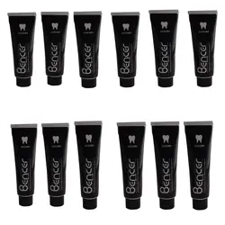 خمیردندان بنسر مدل Charcoal حجم 100 میلی لیتر بسته 12عددی