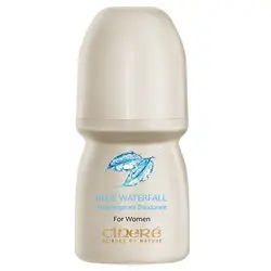 رول ضد تعریق زنانه سینره مدل بلو واترفال حجم 50 میلی لیتر                             Cinere Roll On Deodorant Blue Waterfall For Women 50ml