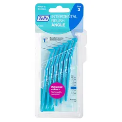 مسواک بین دندانی انگل سایز 3 بسته 6 عددی                             Angle Interdental Brush Size 3 Pack Of 6