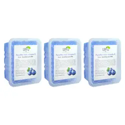 پارافین لفو مدل Blueberry حجم 500 میلی لیتر مجموعه 3 عددی