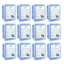 پارافین لفو مدل Blueberry حجم 500 میلی لیتر مجموعه 12 عددی