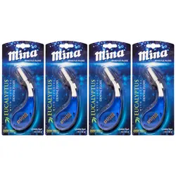 نخ دندان مینا مدل ویسل اکالیپتوس بسته 4 عددی