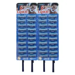 خودتراش ال کیو آر دی مدل SUPER PLATINUM بسته 40 عددی