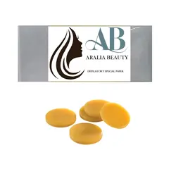 پد اپیلاسیون آرالیا بیوتی کد 101 بسته 35 عددی به همراه موم کد 102 بسته 5 عددی