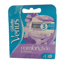 تیغ یدک ژیلت مدل Venus Comfortglide بسته ‏4 عددی