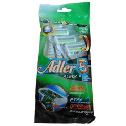 خود تراش ژیلت مدل 5 Adler Aleda بسته 4 عددی