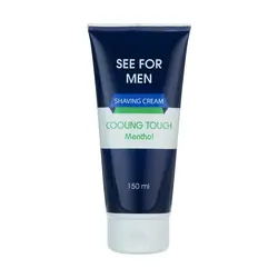 کرم اصلاح صورت آقایان سیفور Menthol حجم 150 میلی لیتر                             See For Menthol Shaving Cream For Men 150ml