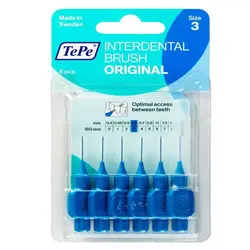 مسواک بین دندانی تپه مدل  ORIGINAL سایز 3 بسته 6 عددی