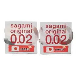 کاندوم ساگامی مدل نرمال بسته 2 عددی                             Sagami Normal Condoms Pack of 2