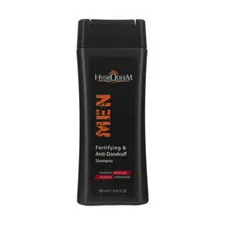 شامپو تقویت کننده و ضدشوره هیدرودرم مدل Fortifying and Anti-Dandruff حجم 250 میلی لیتر                             Hydroderm Fortifying and Anti-Dandruff Hair Shampoo 250 ml