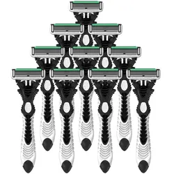 خود تراش دورکو مدل 6blade بسته 10 عددی