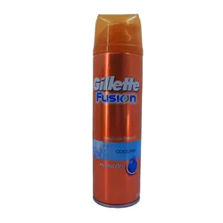 ژل اصلاح ژیلت سری Fusion مدل COOLING حجم 200 میلی لیتر                             Gillette Fusion COOLING Shaving Gel 200 ml