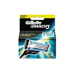 تیغ یدک ژیلت مدل مچ تری بسته 2 عددی