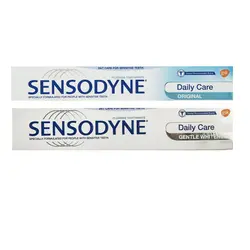 خمیر دندان سنسوداین سری Daily Care حجم 75 میلی لیتر مجموعه 2 عددی                             Sensodyne Daily Care Toothpaste 75ml Pack Of 2
