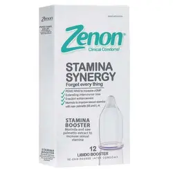کاندوم زنون مدل stamina synegy بسته 12 عددی