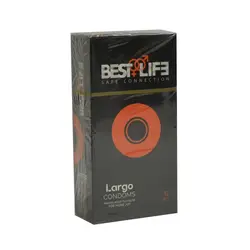 کاندوم بست لایف مدل Largo کد 001 بسته 12 عددی
