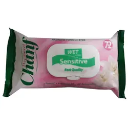 دستمال مرطوب چانف کد SO 213 بسته 72 عددی