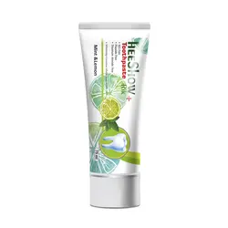 خمیر دندان هیشو ریک مدل mint & lemon  حجم 75 میلی لیتر                             heeshow rik mint & lemon toothpaste 75 ml