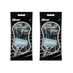 خود تراش سیلور مدل Smart3 مجموعه 2 عددی