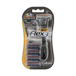 خود تراش بیک مدل Flex 3 بسته 1 عددی                             Bic Flex 3 Razor Pack of 1