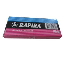 تیغ یدک راپیرا مدل پانپا بسته 100 عددی