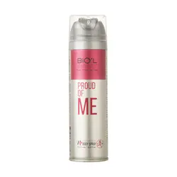 اسپری بدن زنانه بیول مدل PROUD OF ME حجم 150 میلی لیتر                             Biol PROUD OF ME Spray For Men 150 ml