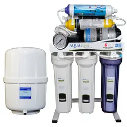 تصفیه آب خانگی آکوآاسپرینگ مدل RO-S151                             Aquaspring RO-S151 Water Purifier