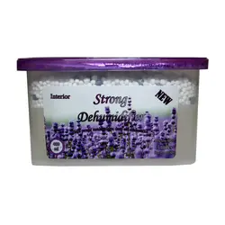 رطوبت گیر  استرانگ مدل Lavender Box  حجم 400 میلی لیتر                             Strong Dehumidifier Lavender Box 400 ml