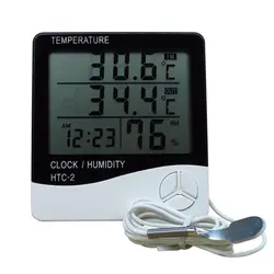 دماسنج و رطوبت سنج محیطی HTC-2                             Digital Temperature Humidity Meter