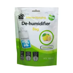 رطوبت گیر  آویز  استرانگ مدل Lemon Hanging حجم 500 میلی لیتر                             Strong Dehumidifier Lemon Hanging 500 ml