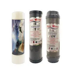 فیلتر دستگاه تصفیه آب خانگی سافت واتر مدل Soft بسته سه عددی