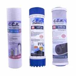 فیلتر تصفیه آب سی سی کا مدل Filter Pack-ok مجموعه 3 عددی