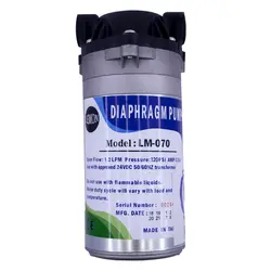 پمپ دستگاه تصفیه آب خانگی دیافراگم مدل LM-070