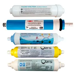 فیلتر دستگاه تصفیه کننده آب مدل FOW-5N مجموعه  5 عددی