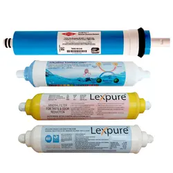 فیلتر دستگاه تصفیه کننده آب مدل LX-F550 مجموعه 4 عددی