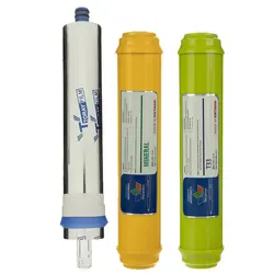 فیلتر دستگاه تصفیه کننده آب مدل RO456 مجموعه 3 عددی