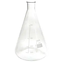 ارلن آزمیشگاه مدل Erlenmeyer ظرفیت 500 میلی لیتر                             Erlenmeyer  500 Ml Lab Flask