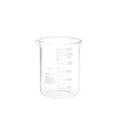 بشر آزمایشگاه مدل beaker ظرفیت 400 میلی لیتر